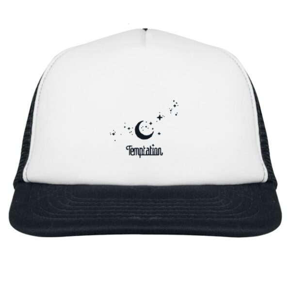 Casquette Noir et blanc "Temptation"